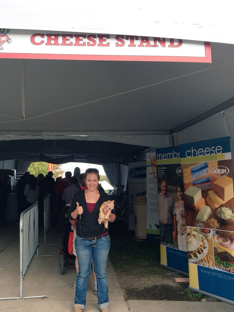 JillKopfer's tweet photo. So worth the wait #ExpoKitty #willworkforcheese #celebrate50 #wde16 https://t.co/uuUzryRxHT