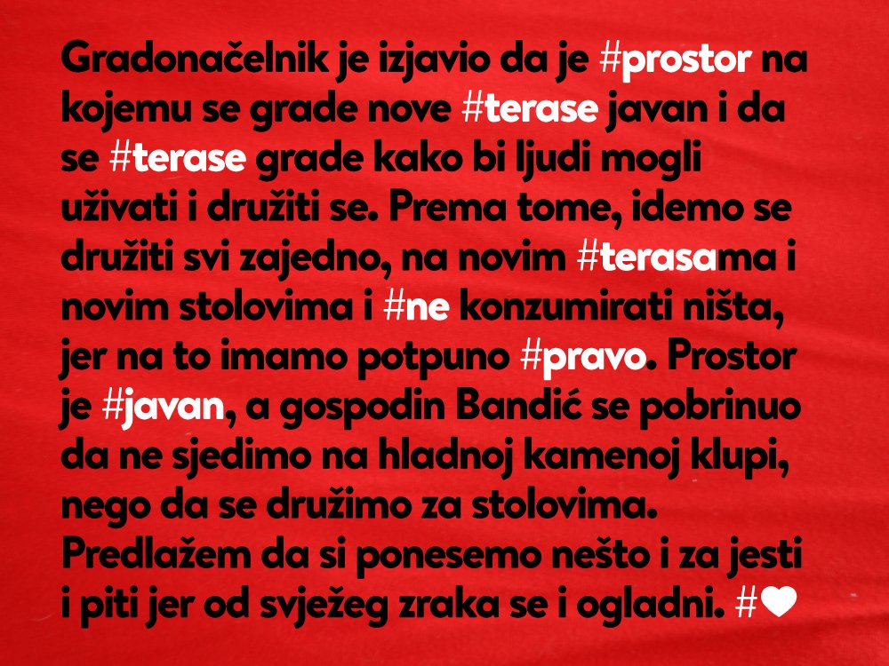 brodotoagency's tweet photo. Subota 12-18h, Cvjetni trg #Zagreb #JavniProstor #NeDamoCvjetni https://t.co/x9Td9bCIPH