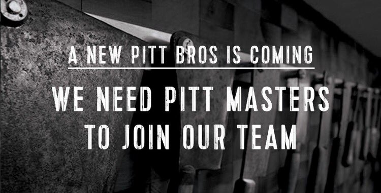 PittBrosBBQ's tweet photo. ⚡️⚡️We have a new store coming soon⚡️⚡️ now hiring a full team Chefs, Hosts, Supervisors, Porters ..CVs to team@pittbrosbbq.com #jobfairy https://t.co/7A1Vm6JANB
