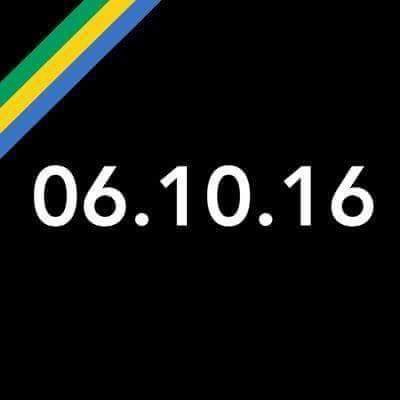 DembaFerdinand's tweet photo. Parce que toutes les vies comptent. Parce qu'ils sont morts en réclamant le respect de leur vote.
#DeuilNational
#Gabon
#06oct2016 https://t.co/GRw738sPIs