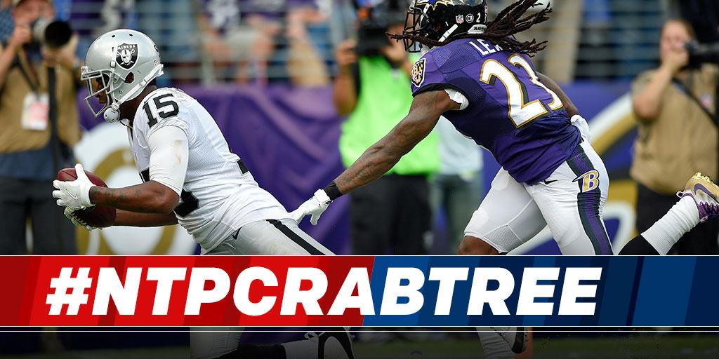 NFL's tweet photo. Still time to Name The Play for Week 4, presented by @NationalPro: https://t.co/4skWg6yyHj #NTPCrabtree #NTPFuller #NTPJones https://t.co/6QS9Hgs8He