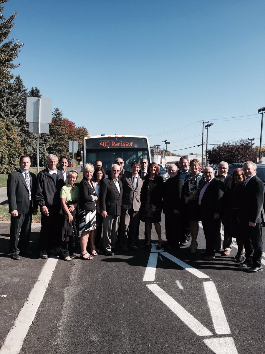 Inauguration de la nouvelle voie réservée sur la rue Notre-Dame à <a href="/VilleRepentigny/">Ville de Repentigny</a>. Grand merci à nos partenaires: MTMDT, RTCR et <a href="/amt_info/">Du</a>