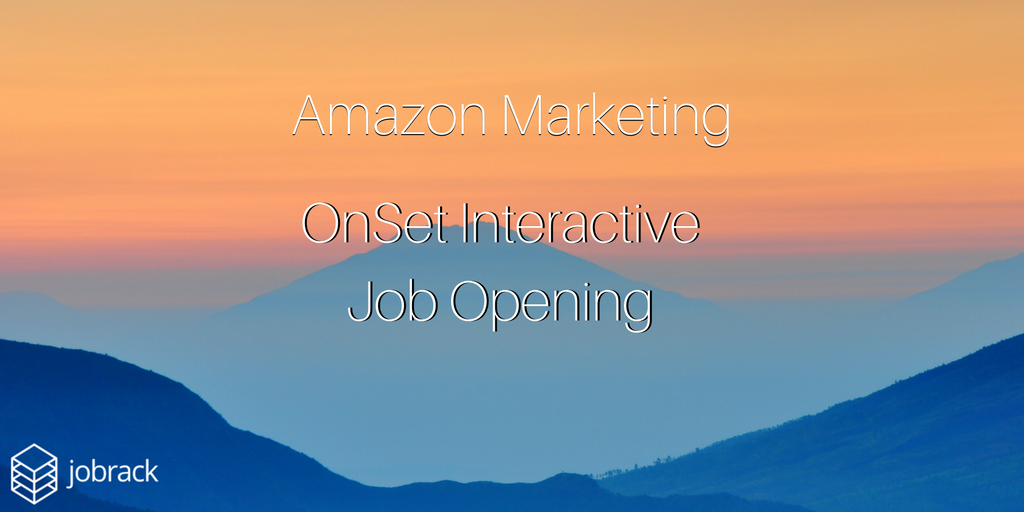 jobrack1's tweet photo. #Amazon #marketing job position available on OnSet Interactive Company via #jobrack #freelancer #WorkFromHome https://t.co/0zZnybgMuK https://t.co/gXOqJuTvv8