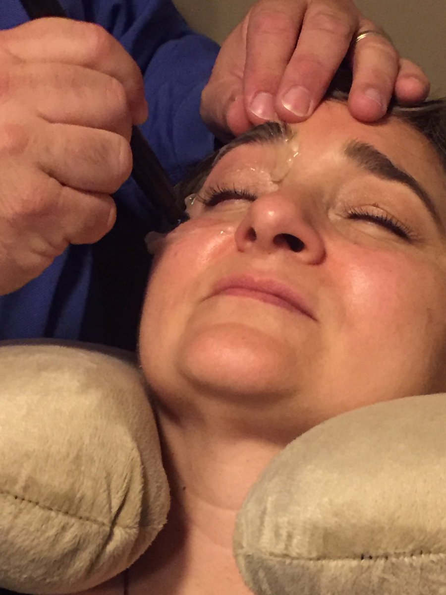 .<a href="/KathyMastrota/">Katherine Mastrota</a> tries out ThermiEyes radio frequency potential new treatment for dry eye. #optometry <a href="/WheatlynEyeCare/">Wheatlyn EyeCare</a> @HelpMyDryEyes