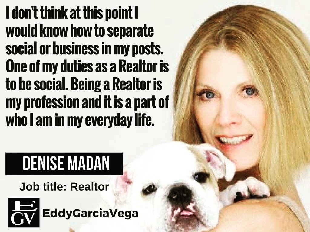 EddyGarciaVega's tweet photo. I don't think at this point I would know how to separate social or #business in my posts. One of my duties as a #Realtor is to be social... https://t.co/jX4UqEmJHc