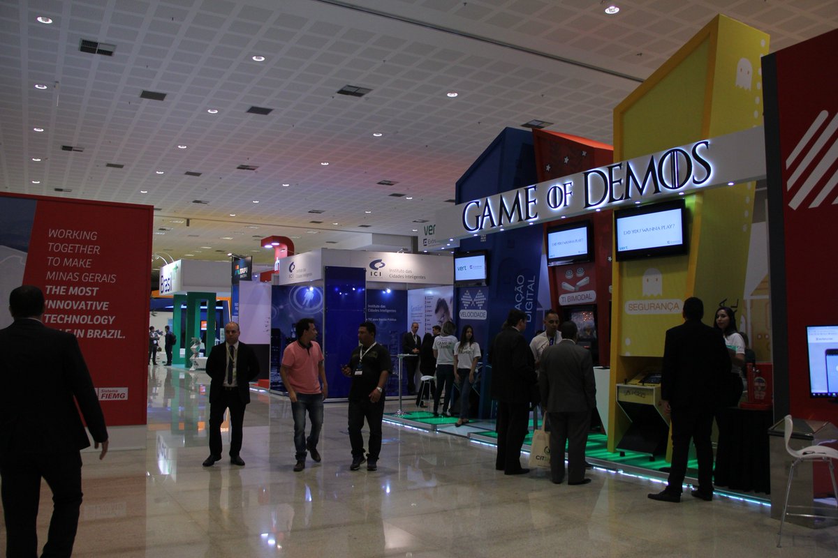 WCITBRASIL's tweet photo. Não deixe de conferir os estandes dos nossos colaboradores e patrocinadores! #WCIT2016 https://t.co/i43mKxOImt
