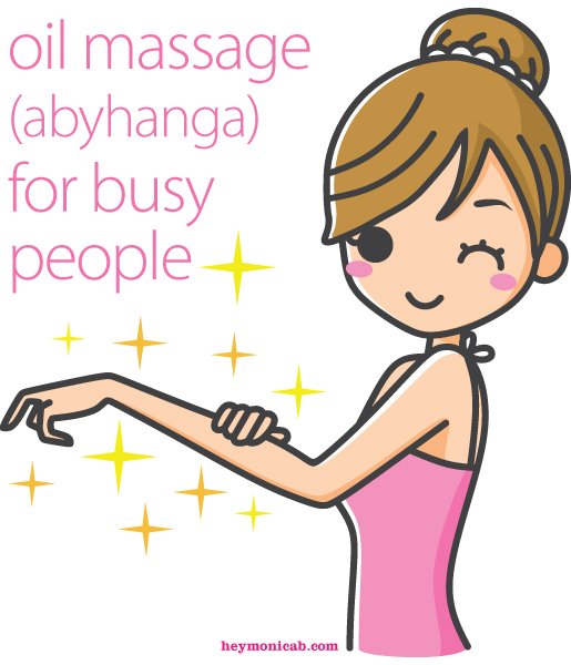 HeyMonicaB's tweet photo. Ayurvedic oil massage for busy people. Yay! #ayurveda #abyhanga #vataseason #happyskin #easymind https://t.co/vJIVQvO6QB https://t.co/NKsDn8V4Wq