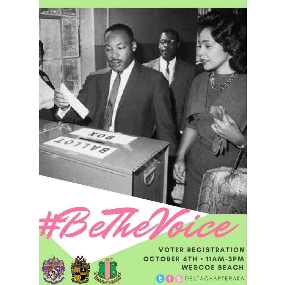 KUNPHC's tweet photo. Taking place TOMORROW! Join @KUAlphas &amp; @DeltaChapterAKA for voter registration on Wescoe and in the Union! https://t.co/sQL1rWpaBC