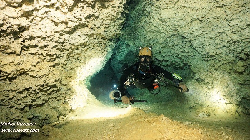 Cave diving in the Riviera Maya of Mexico!