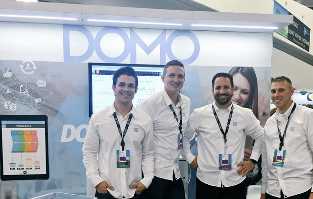 slickMeow's tweet photo. Visit our team at #DF16 booths 1913 &amp; 1831 to find out how Domo can optimize your business! #DoYouDomo https://t.co/JgVCzm2F38 https://t.co/6fk5AfWPuF