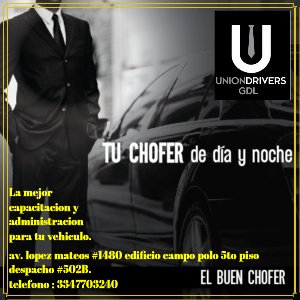 UnionDriversGDL's tweet photo. @uber_socios RT #UNIONDRIVERS esta a tus ordenes para colocarte un buen conductor para tu vehículo!!! https://t.co/RTCWJHHHOe