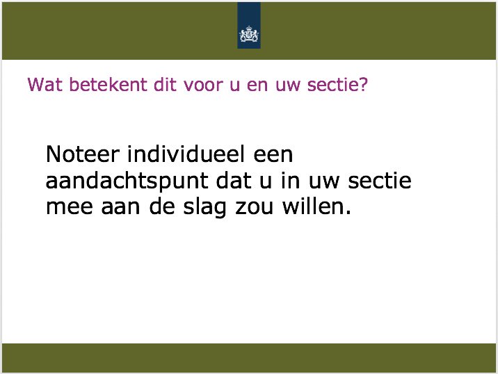 masterklaas's tweet photo. Deze slide, uit de ppt die de #schoolinspectie op school toonde, doet me steeds denken aan het #Koningslied https://t.co/flcbvMs2Xe