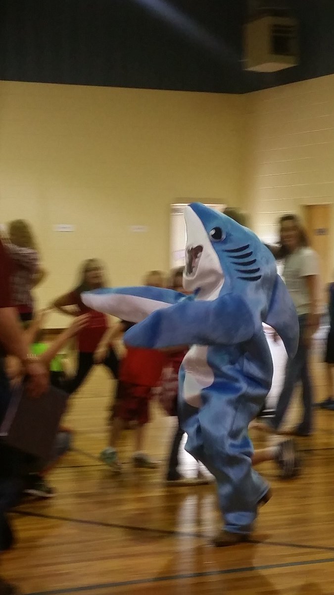 CelesteElem's tweet photo. Fundraiser time here at CES! Ask you kids about it tonight! #sharkattack @thecelesteisd https://t.co/xeXDaJOap9