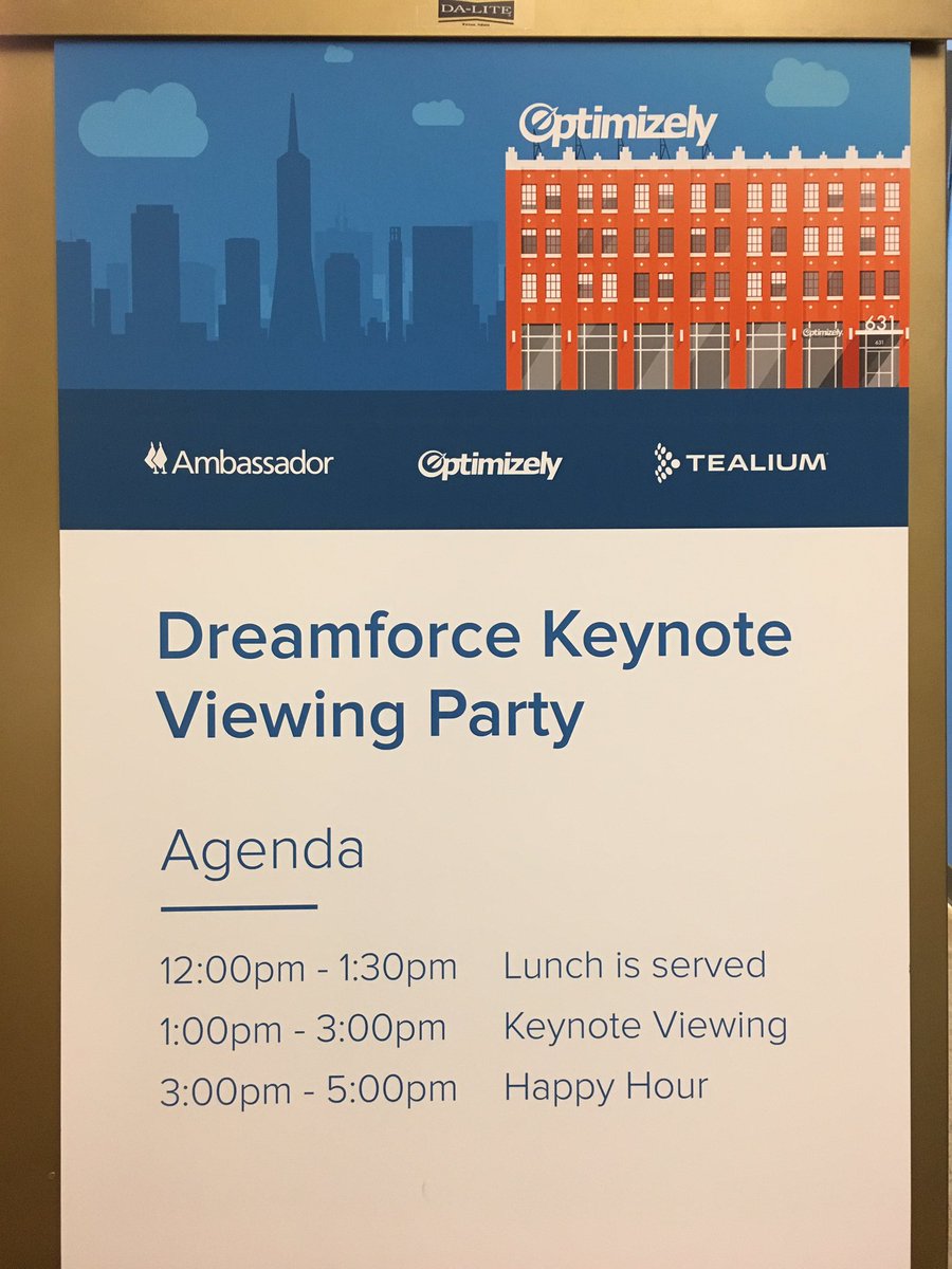 GlowEventDesign's tweet image. About to start! @Optimizely #DF16 #keynote