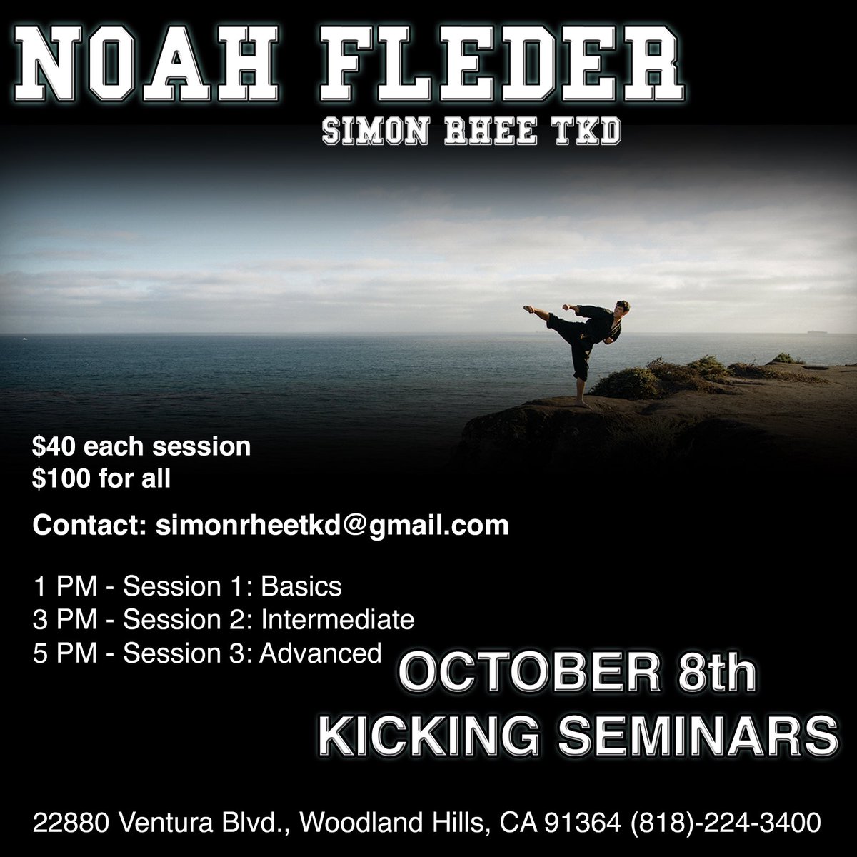 forcestorment's tweet photo. OCT 8th!
My kicking Seminar!
Come by and have a great time with us! W/special guest @joverdose 
Sign Up: simonrheetkd@gmail.com https://t.co/juOTOag78J