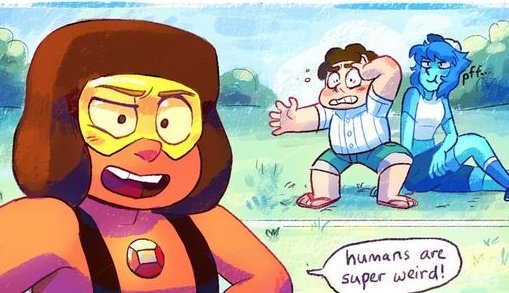 "Humans are super weird!"
Detailed Rp 
#StevenuniverseRP 
New to character 
Points out the obvious 
Doesn't notice it
"Re spread this!"