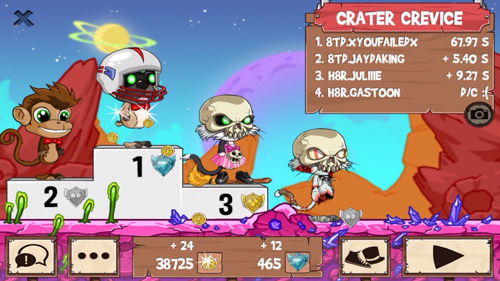 DFr2guy's tweet photo. Get on my level, son! #funrun2 #Jaydaking #Juliiie #gastoon https://t.co/qDxvnwMbUz