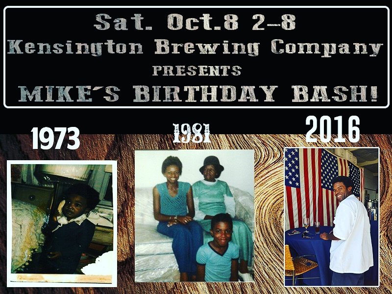 Come celebrate with us! It's Mike's Birthday Bash at @kbcbrewingsd #CarolinaMikes 
#weekendwarriors #Food4allSouls