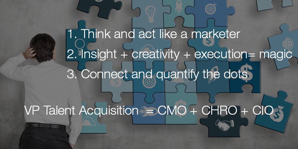 pberendt's tweet photo. Modern #TalentAcquisition requires a mix of skills: marketing, HR and IT
#TalentConnect https://t.co/n8pVwNhWB3
