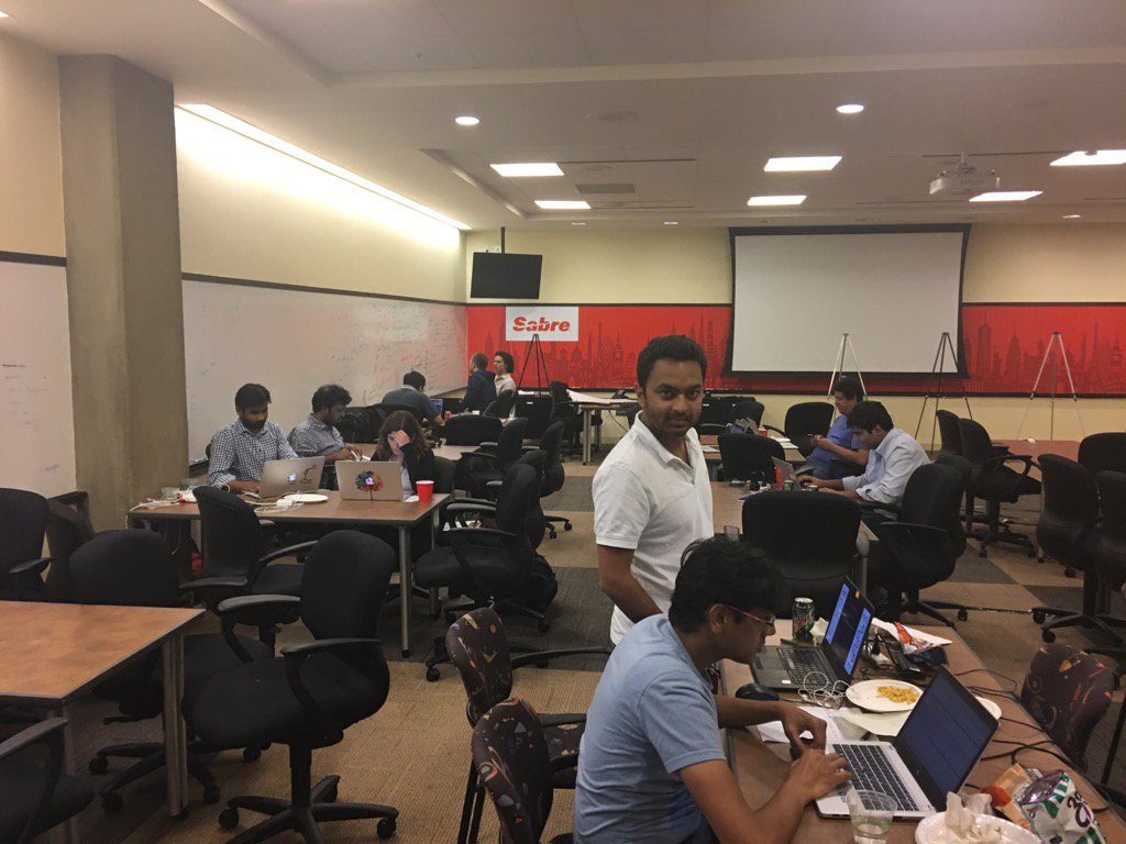 blachendro's tweet photo. 8 hours in. 28 hours to go. #airvisionhackday https://t.co/yY3wvZ99Wg