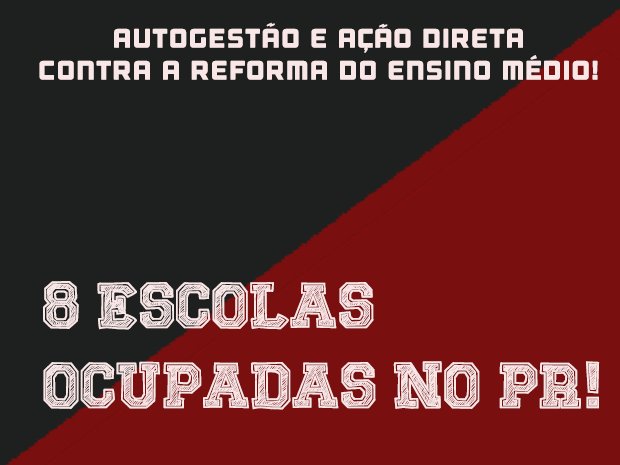 Reflex_volucion's tweet photo. Protestas contra la reforma educativa en Brasil. Miles de estudiantes salen a la calle y ocupan 8 escuelas. https://t.co/EQh17xqpyn https://t.co/dDspCpcJcI