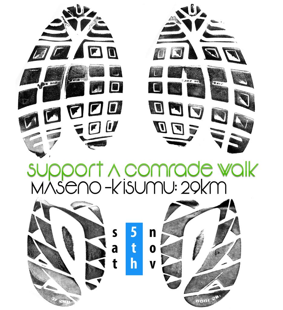 BarackWandera's tweet photo. Friends join us on 5th November as we do it for a needy student #SuoportAComradeWalk https://t.co/Ns1hDPqDZE