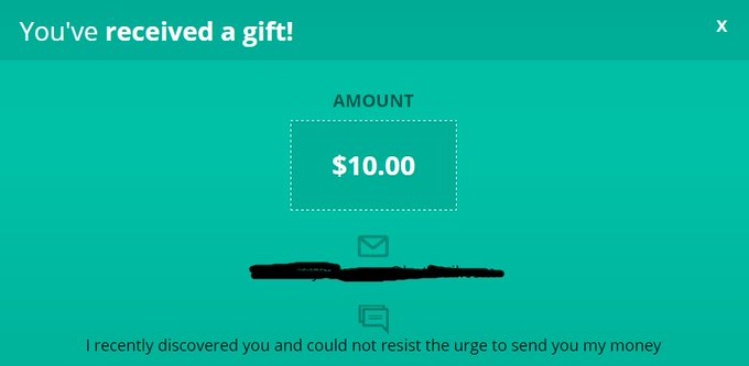 I mean really? After fees thats $8.50... BARELY enough for a drink, next time send more, ALOT more. #spoilamiee<a href="/tag/spoilamiee"class="tags"><span>#spoilamiee</span></a>