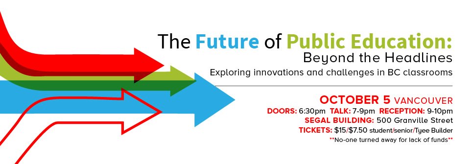 Come explore the future of public education in BC with us tonight! Few tickets left here: eventbrite.ca/e/the-future-o… #bced #vaned