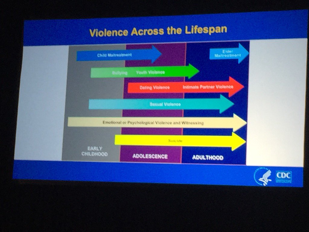 grinnell_sue's tweet photo. The more violence you are exposed to contributes to chronic disease. How can we do differently? #fvpp15 #phidotorg https://t.co/X34nIj83F4