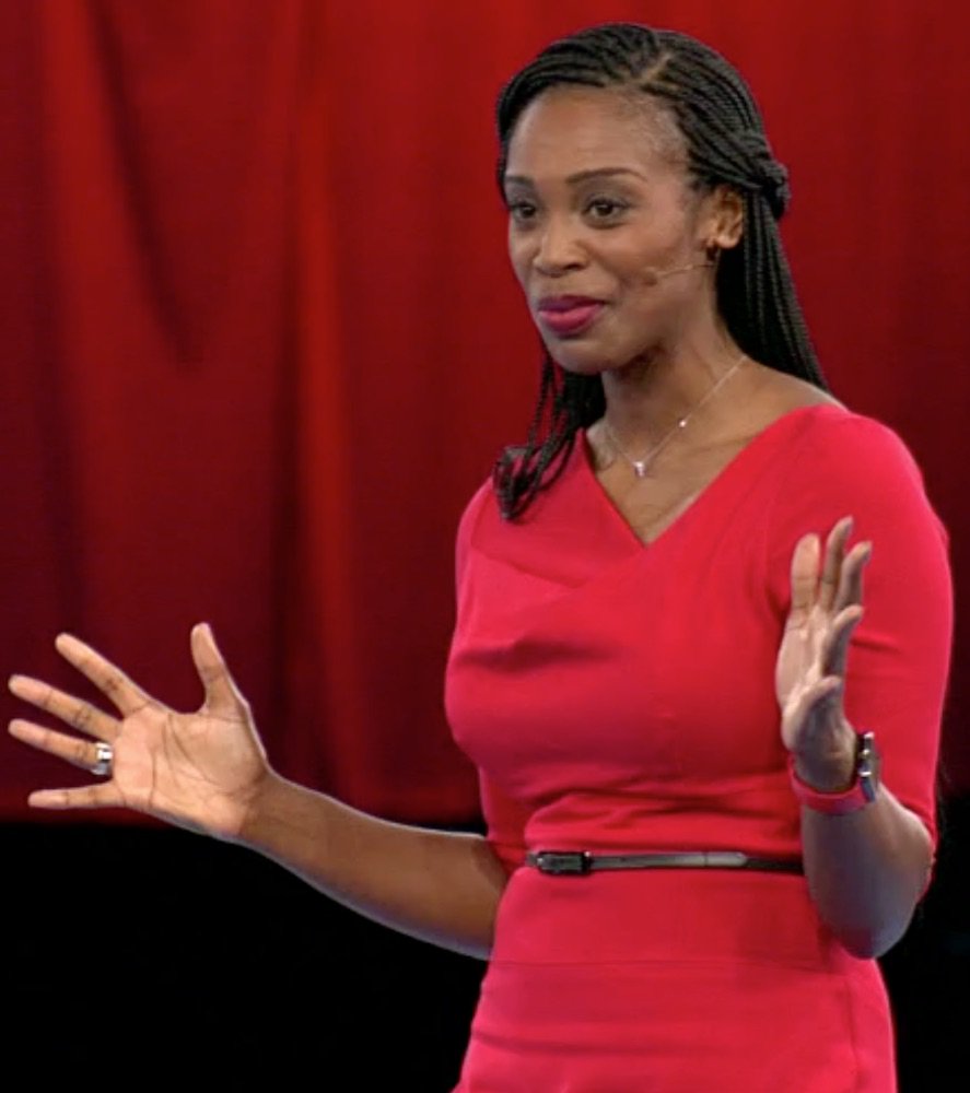 The amazing @EbonyFrelix onstage at <a href="/dreamforce/">Dreamforce</a> #DF16 describing the <a href="/joinRED/">joinRED</a> story 
she also rocked the #WIT Summit on Monday