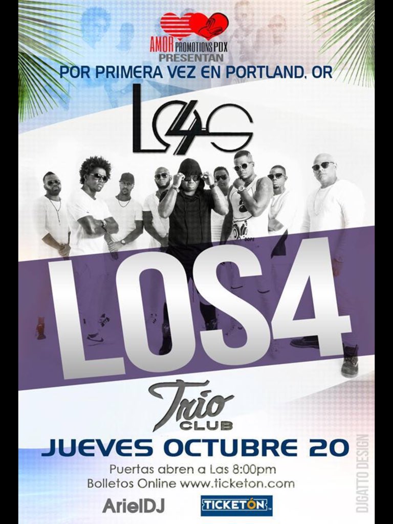 Don't miss this big event <a href="/TrioKaraoke/">Trio Karaoke</a> #Los4 Live!! Tickets ticketon.com #lockinthedate #oct20 #pdxevents