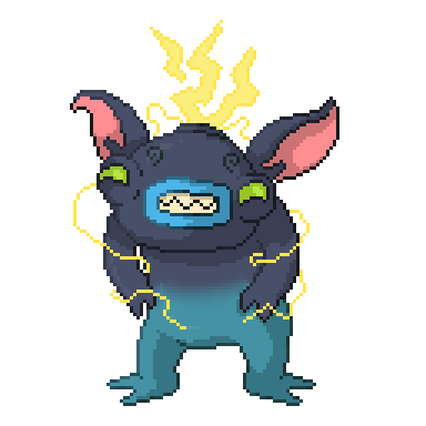deletedFragment's tweet photo. Kobrow, ooooh shocky shocky sizzle zap! Thats what I imagine it sounding like. 
#pixelart #gamedev #indiegame #games #indiedev https://t.co/pL8da7UM4c