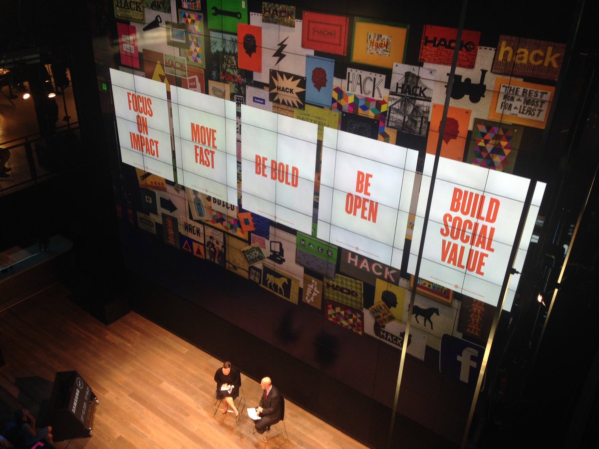 NicoleDiamant's tweet photo. .@facebook's core values- great cultural basis for growth. #BGB2016 @IBHealth @Interbrand https://t.co/fAUIeZC0jk
