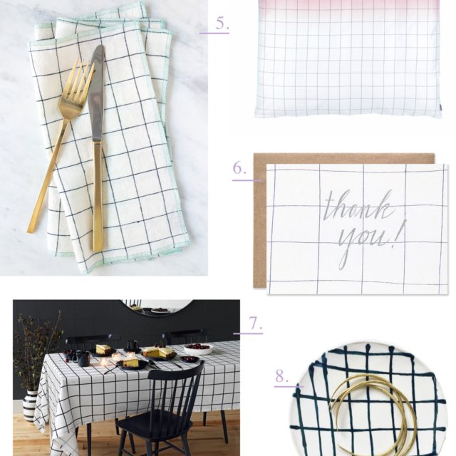 Grid pattern goodness from <a href="/theeveryday_co/">The Everyday Co.</a> @hartlandbrklyn <a href="/asensiblehabit/">Brandy Schuman</a> <a href="/ChasingPaper/">Chasing Paper</a> <a href="/bashpartygoods/">Bash Party Goods</a> + more! bit.ly/2dRasdq