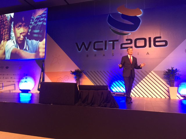 operationsmile's tweet photo. Dr Magee challenges #technology leaders to devise innovative & affordable solutions to help increase global access to #surgery. #WCIT2016 https://t.co/zUH895FKSJ