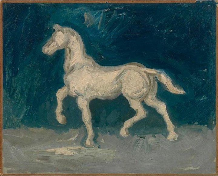 ClaudineLondon's tweet photo. #Vangogh horse sketch. I can't stop looking at it. #art #inspiration #fashionblogger https://t.co/mL12C2Snrt