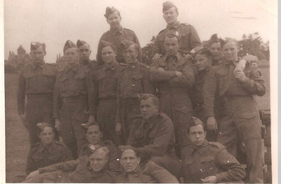 While we're naming and shaming foreign workers, here's my grandad and his fellow members of the RAF 305 Squadron. 100% Polish born.