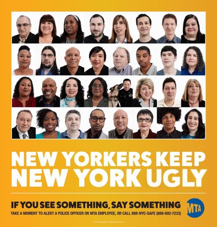 paddyspeak's tweet image. If you #SeeSomethingSaySomething. Then put a bag over your head. #mta #castingfail #nyc #NYismoreattractivethanthis #facemadeforradio #no