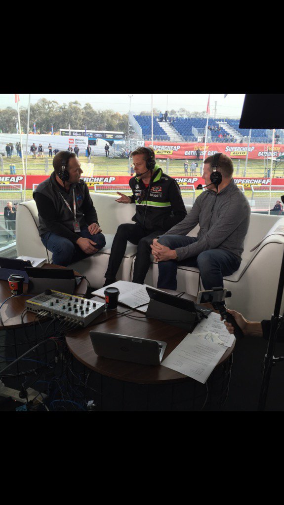 He was a spectator last year - but <a href="/jcourtney/">James Courtney</a> is back &amp; ready to race at #Bathurst1000 in 2016 @V8Supercar