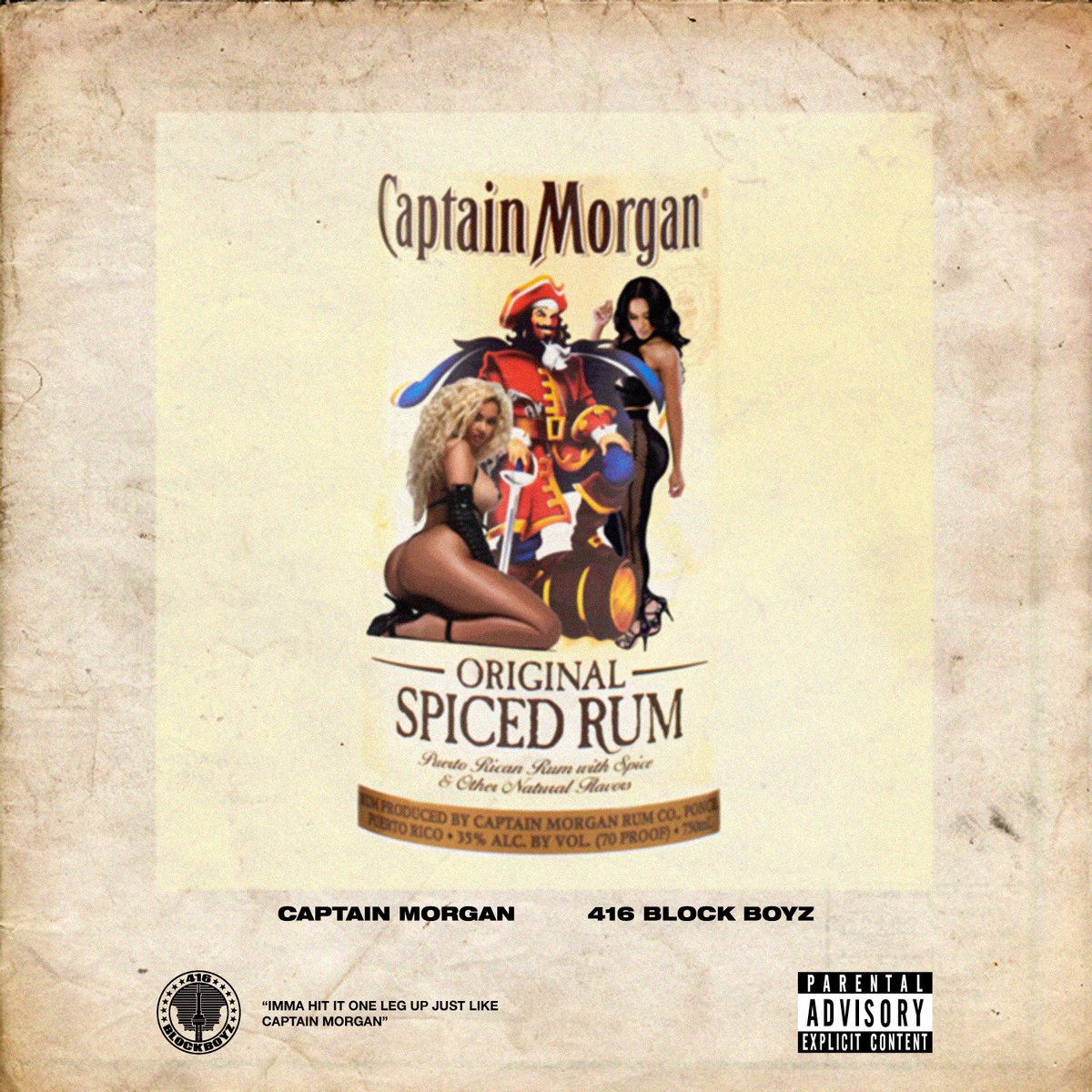 TheBurningTree_'s tweet photo. LISTEN #CaptainMorgan - @416BlockBoyz (Prod. @VinnyxProd) https://t.co/LclmcXGpQU #BeforeTheWave https://t.co/T72JJFaudu
