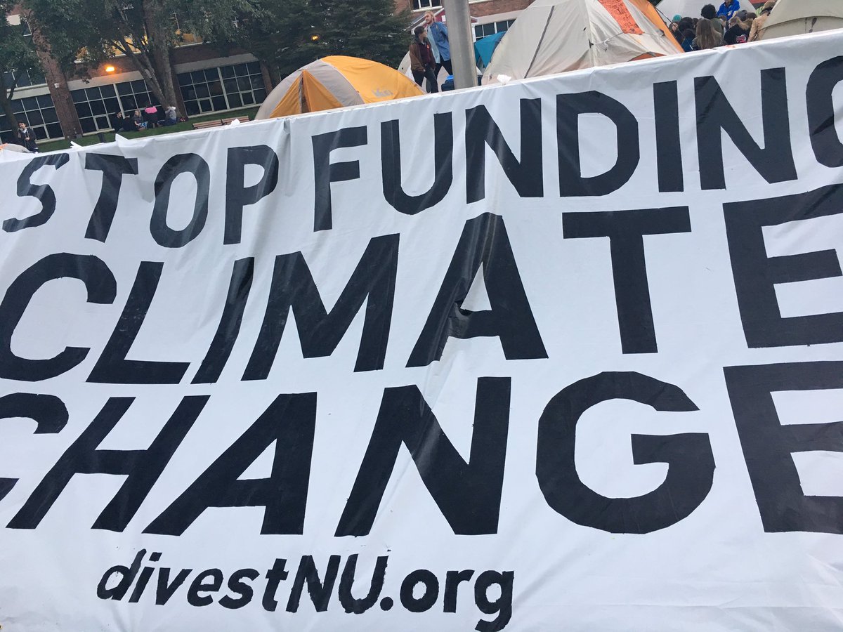 Keep up the good work <a href="/DivestNU/">DivestNU</a> #fossilfree #divest
