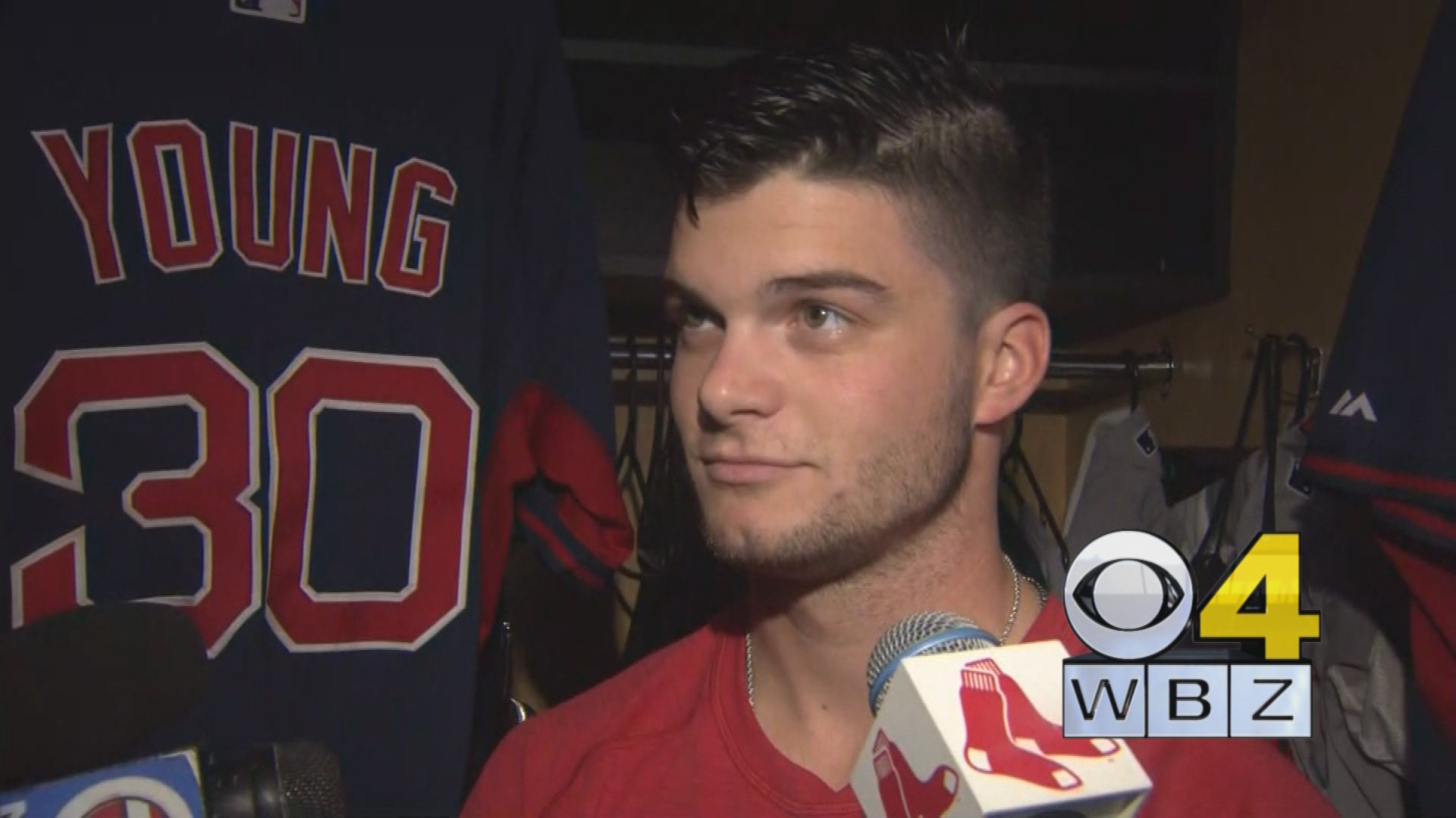 Joe Giza on X: Check out Andrew Benintendi with short hair