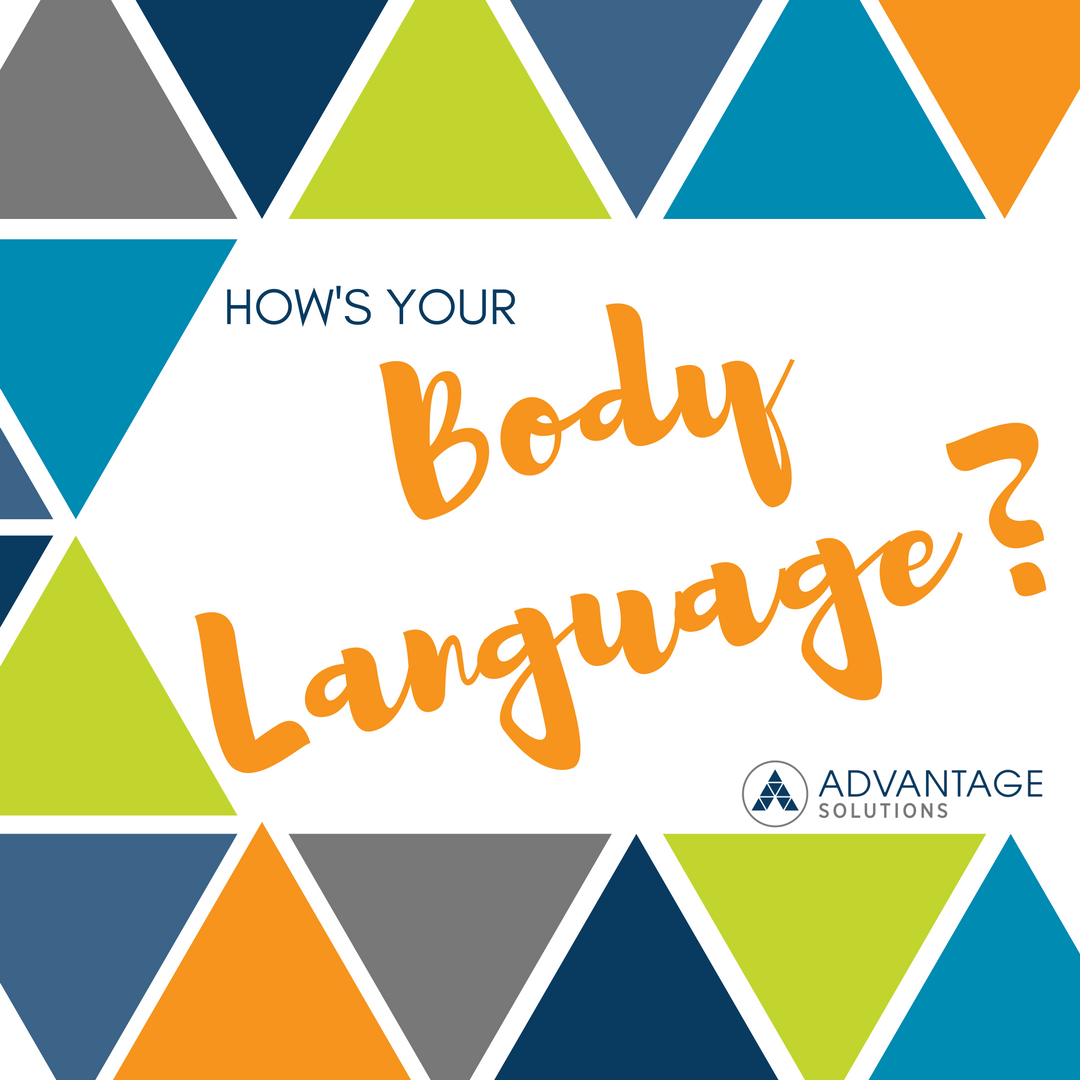AdvtgeSolutions's tweet photo. Need to brush up on your #bodylanguage skills before your next interview? Our blog has just what you're looking for! https://t.co/c8IBIr4h60 https://t.co/e6nGkCAf5l