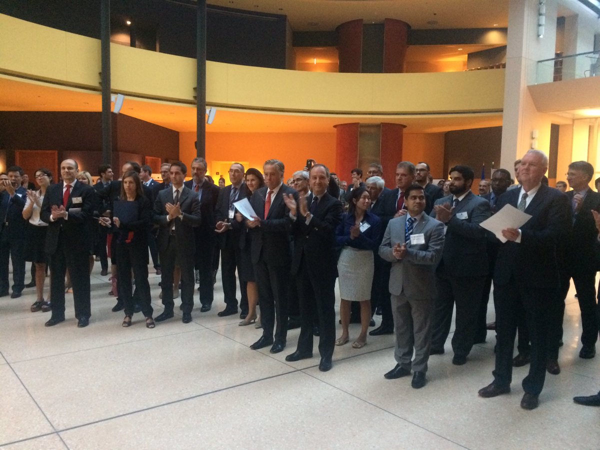 72 countries and embassies represented tonight at <a href="/ItalyinUS/">Italy in US</a> to sign #ecodiplomacy pledge tonight with <a href="/DOEE_DC/">Department of Energy & Environment</a> and <a href="/StateGDI/">StateDptEcoDiplomacy</a> <a href="/StateDept/">Department of State</a>
