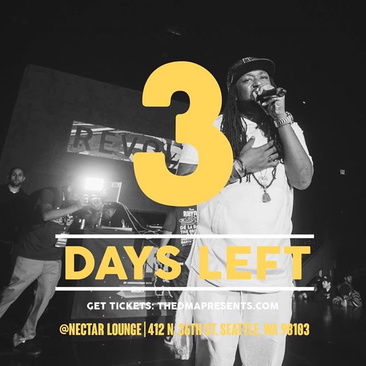 theDMApresents's tweet photo. Don't miss SUPERNATURAL this Saturday at @NectarLounge 🤘 #hiphop #seattle #supernatural https://t.co/HsWZpfx7RN