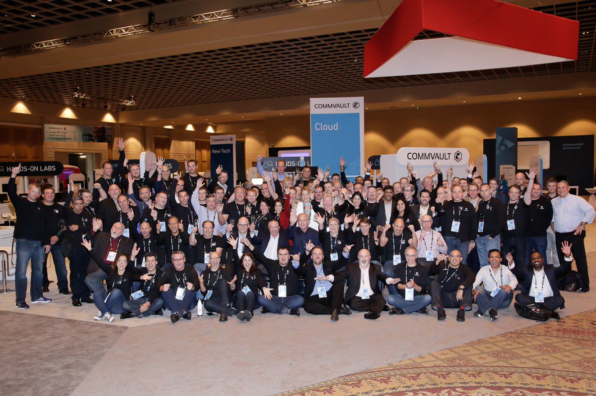 Commvault's tweet photo. And that's a wrap for #CommvaultGO We'll share content from the show over the coming days but thanks to our partners and see you in 2017! https://t.co/zvu4IXnTw6