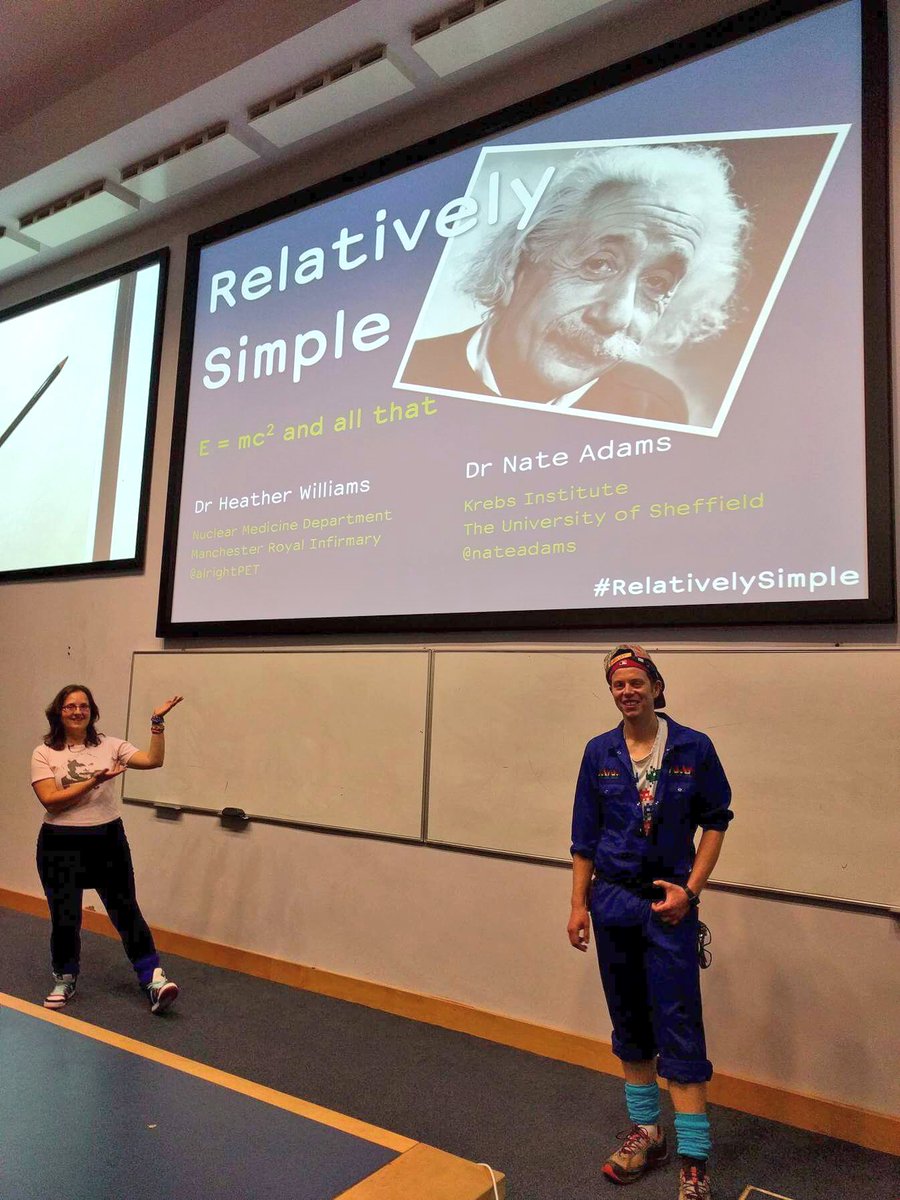 nateadams's tweet photo. Lovely evening with @alrightPET delivering #RelativelySimple for the @ogdentrust in Manchester. Ta to @MelanieHannah7 + Gus for assistance. https://t.co/0a0y5eTSI6