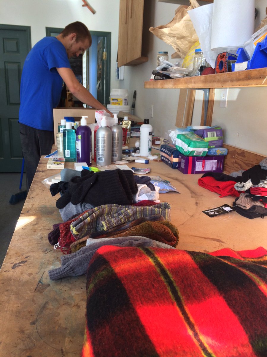 AnawimHouse's tweet photo. Sorting donations @AnawimHouse for #ProjectConnect coming up on Oct 12th at Rock Bay Landing! #yyj #donate #helpyyj https://t.co/0NmaDvRpNX