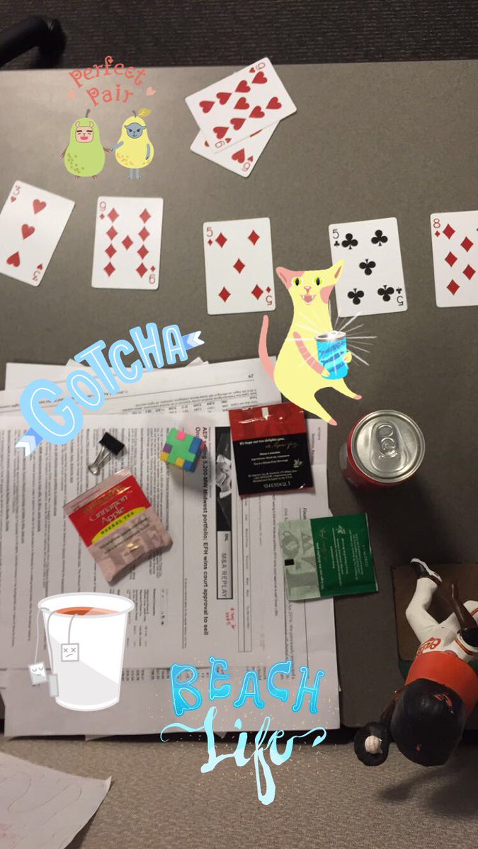 dailyholdem's tweet photo. Monday update: Sorry, Kat. Ben started off the week with the top two pair on the board. #dailyholdem #beachlife #tea https://t.co/fm8iV91LQp