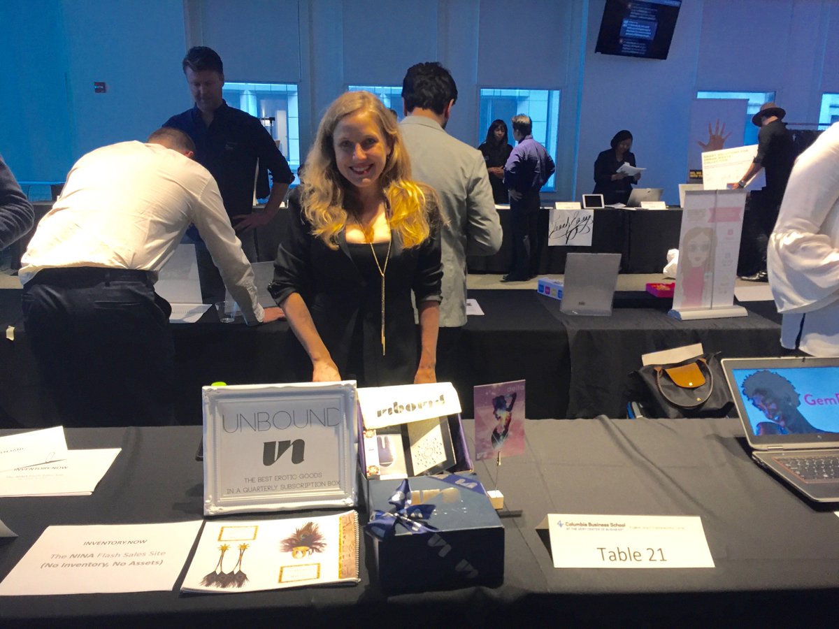 Columbia_Biz's tweet photo. Great to see Lorraine White β17 & Jackie Churchwell β17 from Unbound at the #EntProgFair! https://t.co/B6faRxmR6P